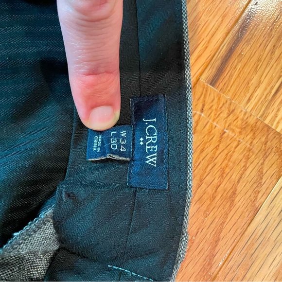 J. Crew Factory wool suit pants 34X30 - Picture 5 of 5